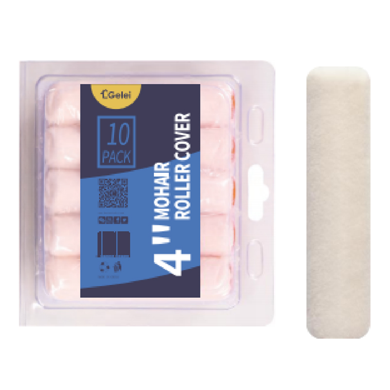 4 hüvelykes Mohair Roller Cover Cover Kit
